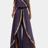Donatila Mono Unique with Golden Details and Open Leg