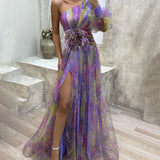 Cecelia | Elegant Split Dress