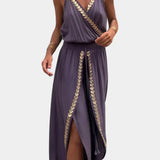 Donatila Mono Unique with Golden Details and Open Leg