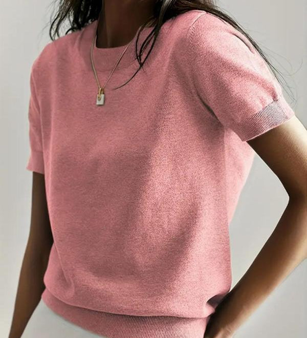 CIELA™ – Lightweight Short Sleeve Crewneck Pullover Top