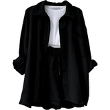 VERA™ – Modern Button-Up Shorts Set