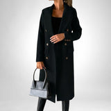 DESIREE™ | LONG COAT WITH DOUBLE BUTTON