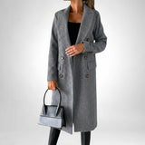 DESIREE™ | LONG COAT WITH DOUBLE BUTTON
