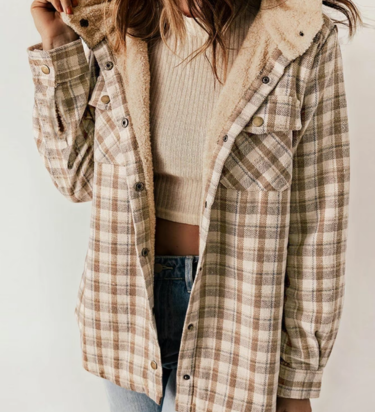 HANNAH™ - Chic Plaid Jacket
