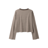 REAGAN™ – Relaxed Colorblock Striped Tee