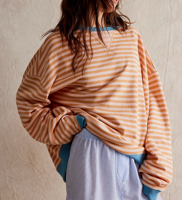 Ashley | Playful Striped Sweater