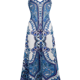 HARRIET™ – Boho Floral Print Spaghetti Strap Dress
