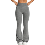 REMI™ – High Waist Textured Flare Leggings