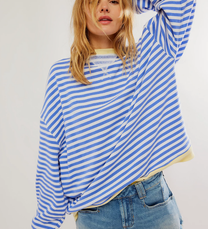 Ashley | Playful Striped Sweater