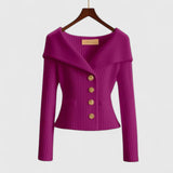 Clarisa | Elegant Knitted Jacket for Stylish Appearances