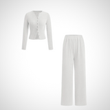 HAYLEY™ - Chic Two-Piece Button Set