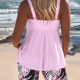 Mariana | Colourful Tankini Set