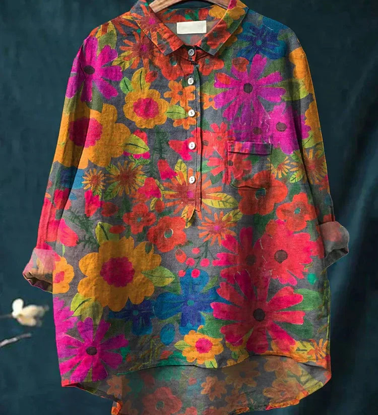 GIANNA™ - Plant Art Shirt