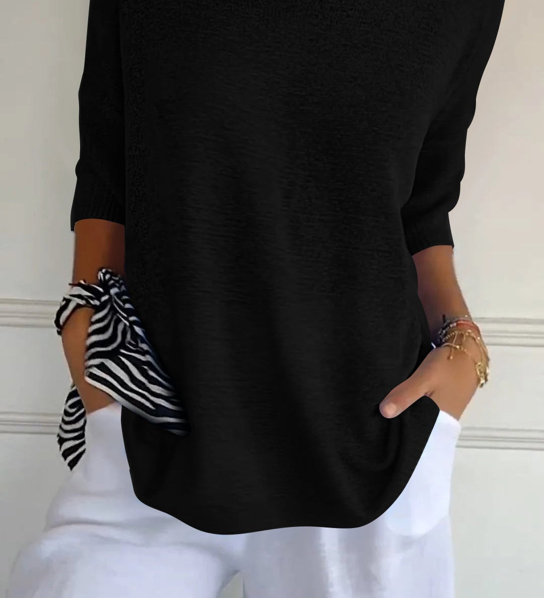 LAUREN™ - Casual V-Neck Top