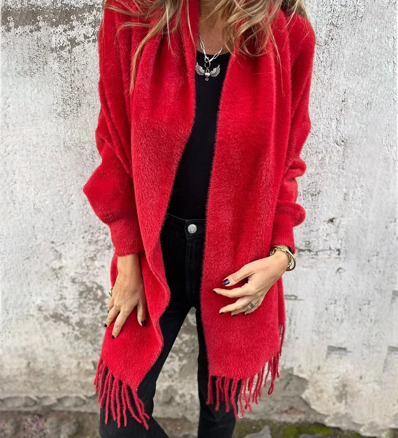 AOIBHE™ - Elegant Drape Cardigan