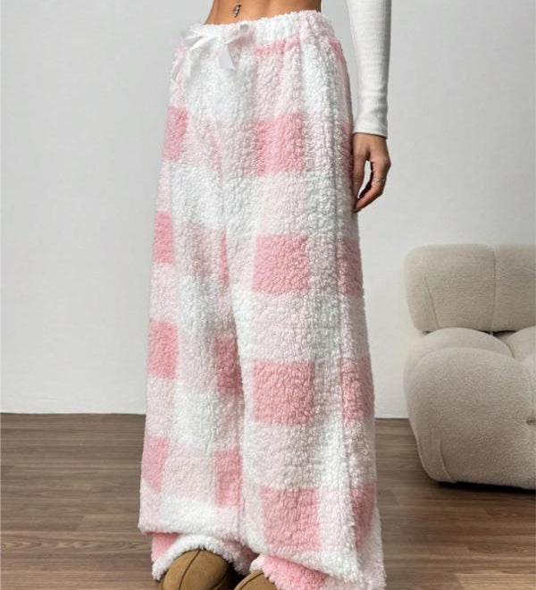 AMBER™ - Comfortable Plaid Straight Pants for Cold Weather Wear