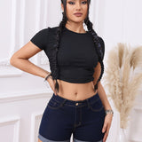 ISALINE™ - Casual Everyday Denim Shorts