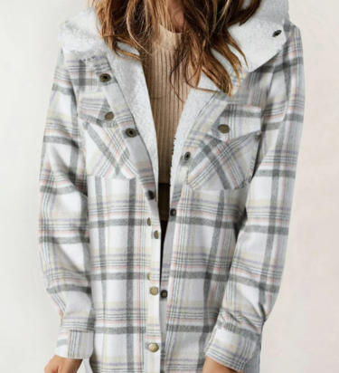 HANNAH™ - Chic Plaid Jacket