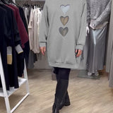 BRIANA™ - Casual Sweatshirt Dress