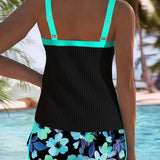 Catarina | Elegant Two-Piece Tankini Set