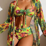 Natália - Bikini with Flower Skirt