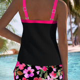 Catarina | Elegant Two-Piece Tankini Set