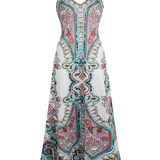 HARRIET™ – Boho Floral Print Spaghetti Strap Dress