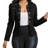 KYREE™ – Sophisticated Puff Shoulder Blazer