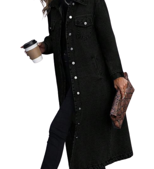 POPS™ – Stylish Button Front Coat