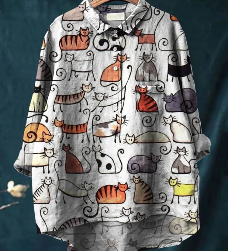 AMARI™ - Cat Art Shirt