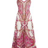 HARRIET™ – Boho Floral Print Spaghetti Strap Dress