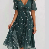 LAVINA™ – Vibrant Boho Midi Dress