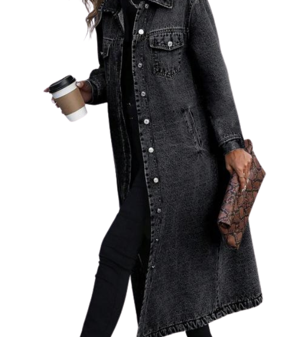 POPS™ – Stylish Button Front Coat
