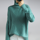 Darcy - Suéter de Cuello Alto Oversize