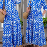 ALYANA™ - Chain Link Midi Dress