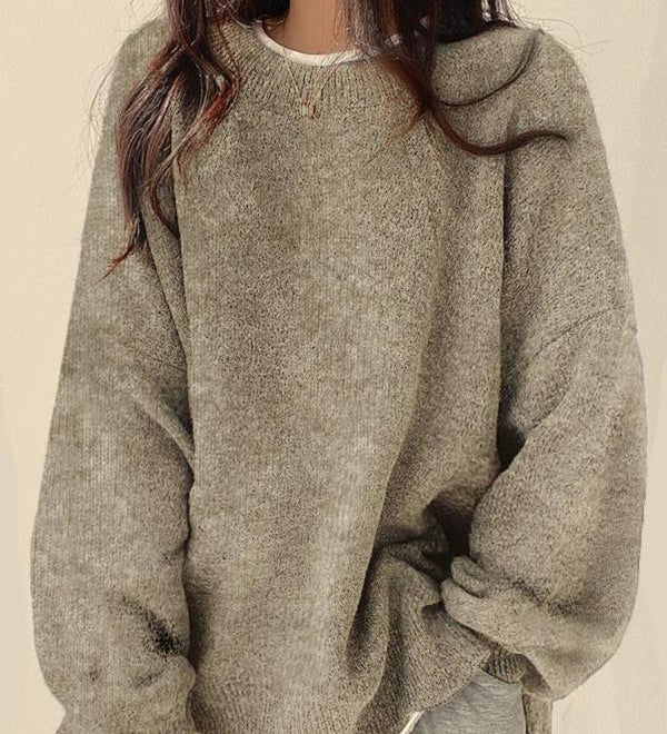 VIOLETTA™ - Cozy Long Sleeve Round Neck Knitwear Sweater