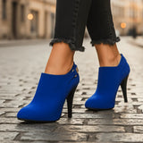 Aurora Bell Velvet Boots