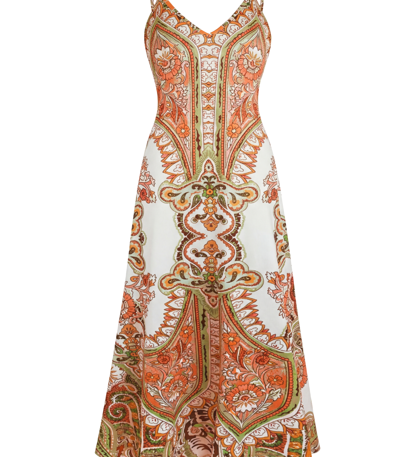HARRIET™ – Boho Floral Print Spaghetti Strap Dress