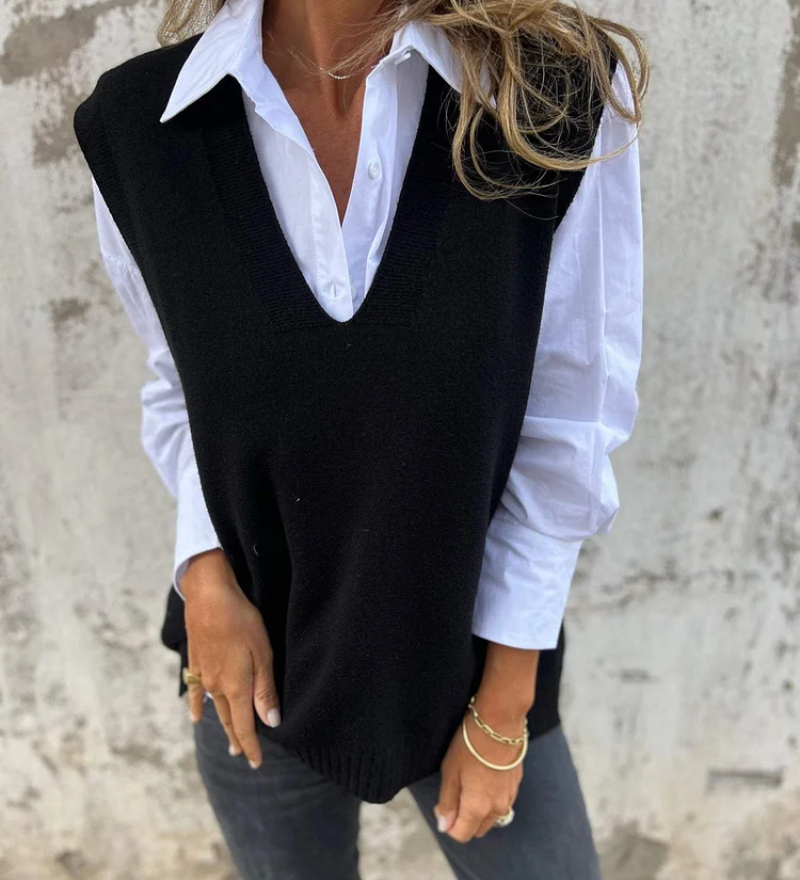 EVELYN™ - Stylish Knit Sweater Vest