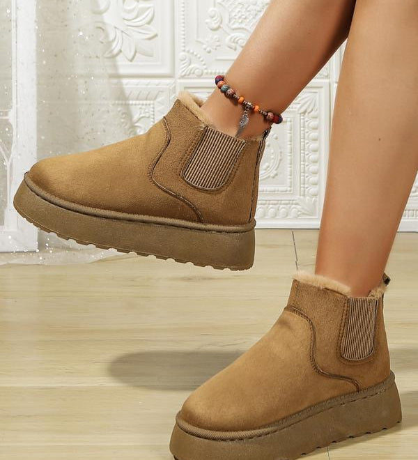 LUCY™ - High-Top Warm Thick Sole Snow Boots for Women