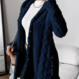 Sara - Fleece Hooded Coat