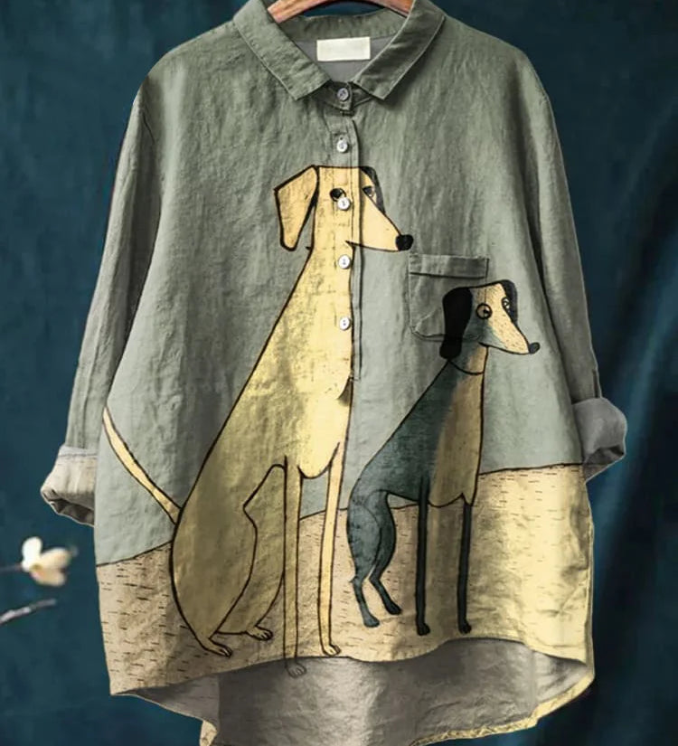 MIKHA™ - Dog Art Shirt
