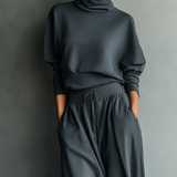 Knit Ensemble Wide Pants