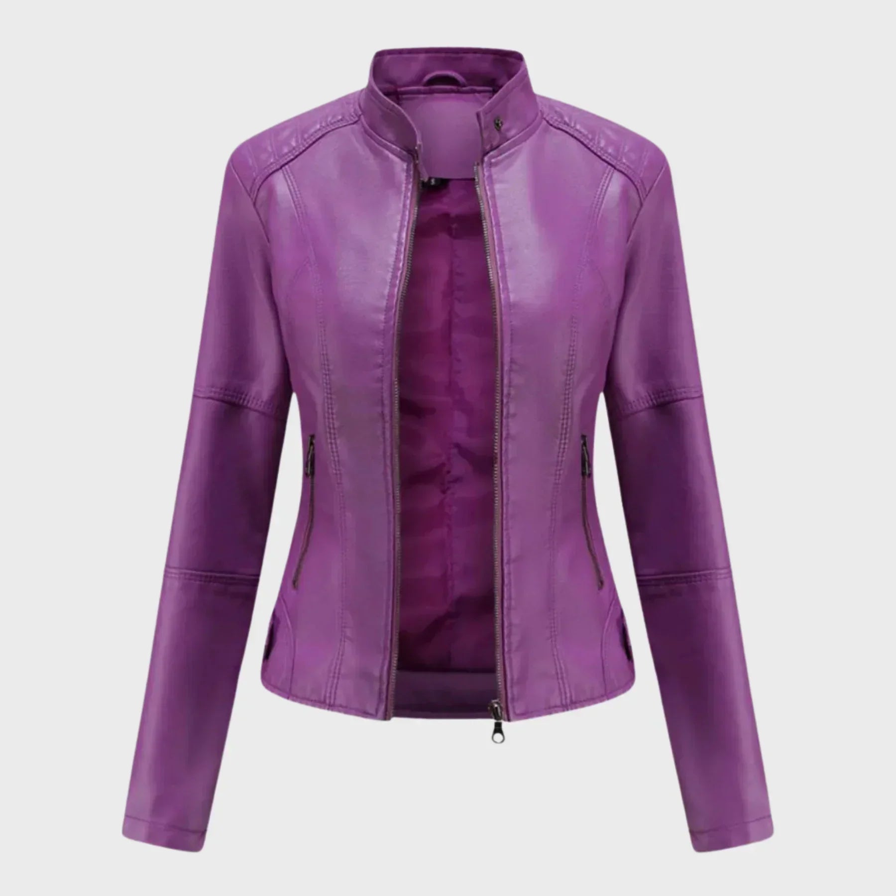 Romina | Casual Leather Jacket