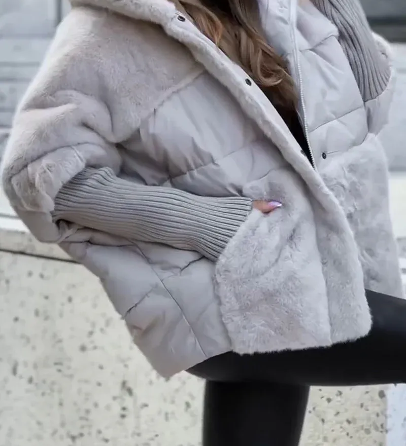 MARISA™ -  Plush Comfort Hooded Jacket