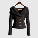 Clarisa | Elegant Knitted Jacket for Stylish Appearances
