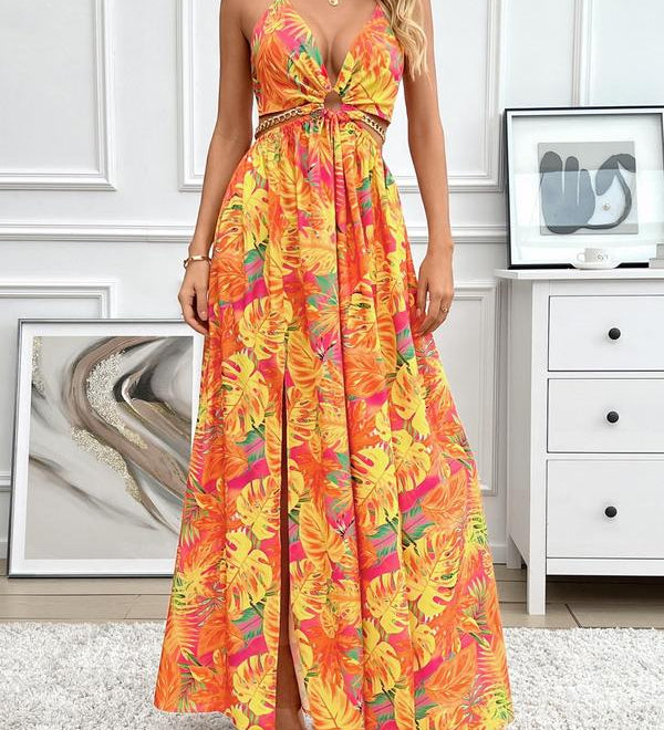 VANINA™ Radiant Floral Maxi Dress