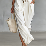Sport Set Wide Pants with Drawstring