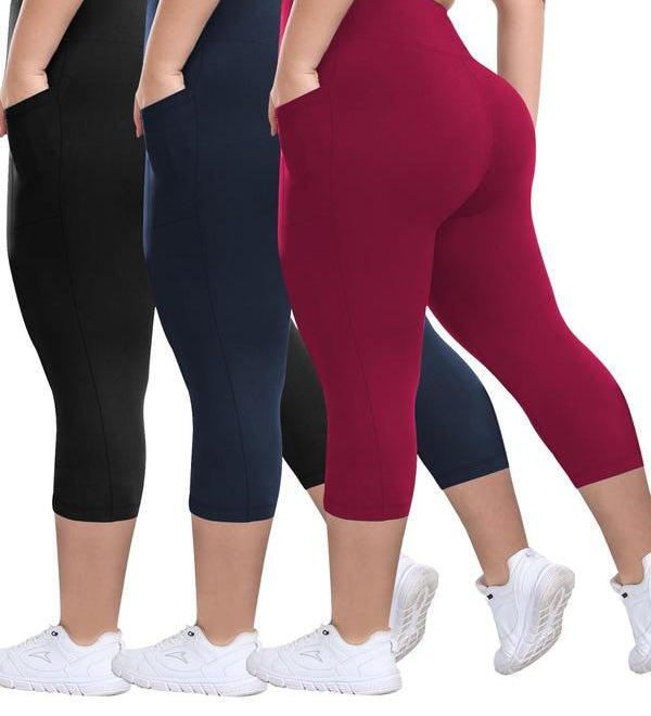 MIRA™ – Breathable 3-Pack Capris