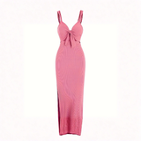 ROSE™ – Chic Knot Front Sleeveless Cami Dress